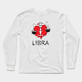 Libra HORRORscope Long Sleeve T-Shirt